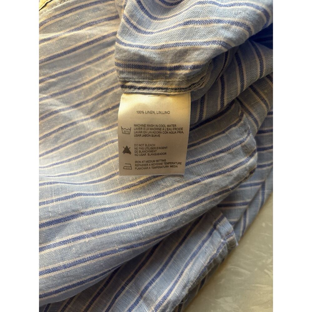 Report Collection Men's Button Down Large 100% Li… - image 6